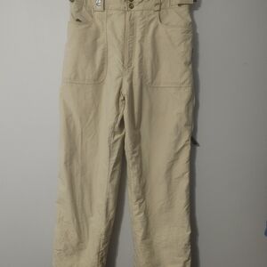 Burton Snowboards Men's Bio Lite Beige Cargo Snow Pants Med